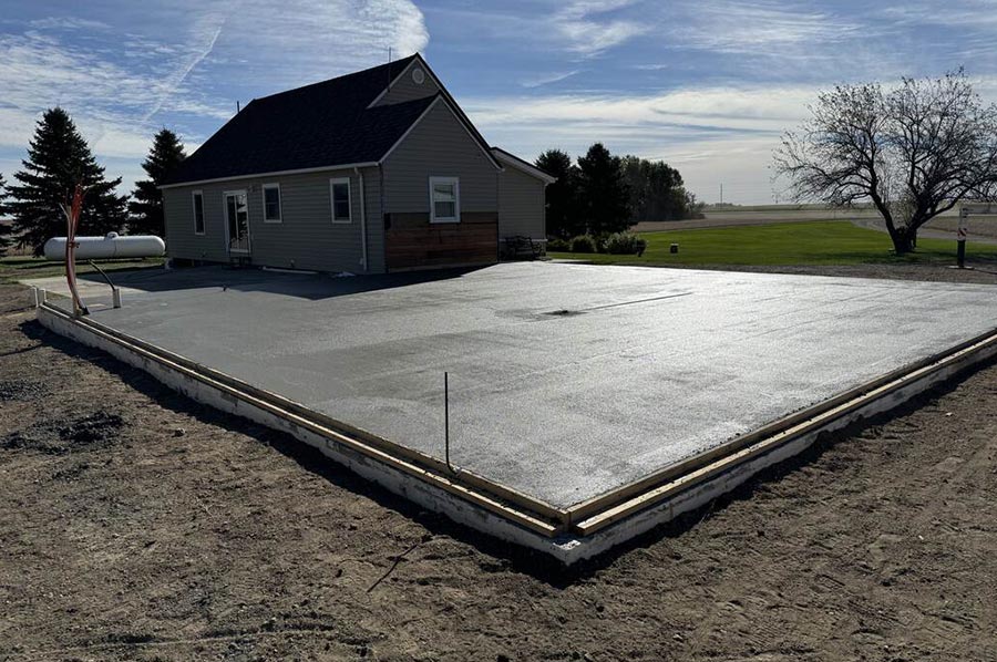 Jamestown Concrete Install