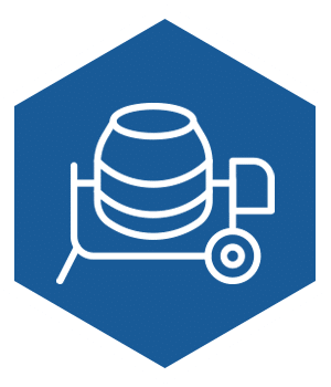 Concrete services icon