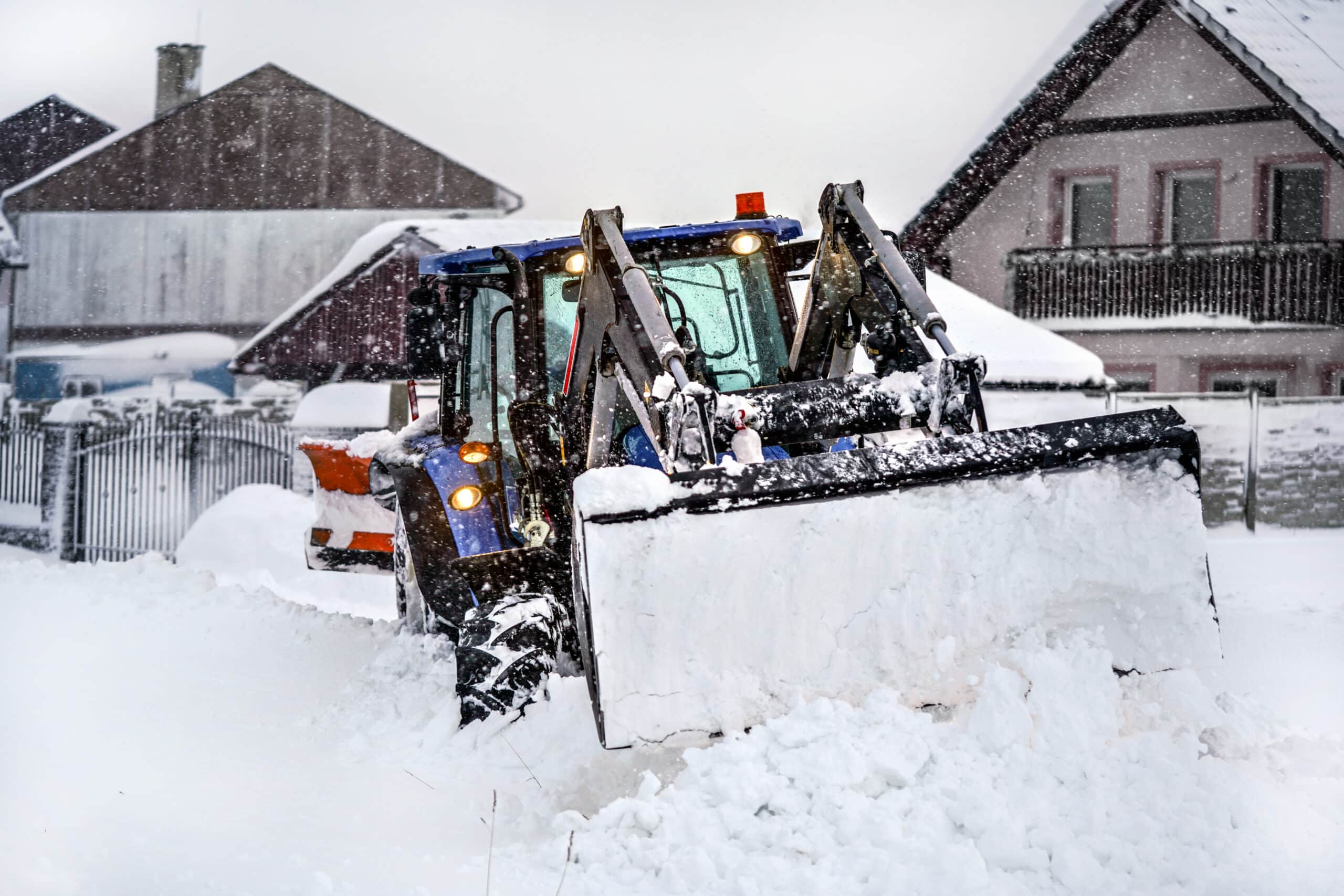 Snow Removal Tractor
