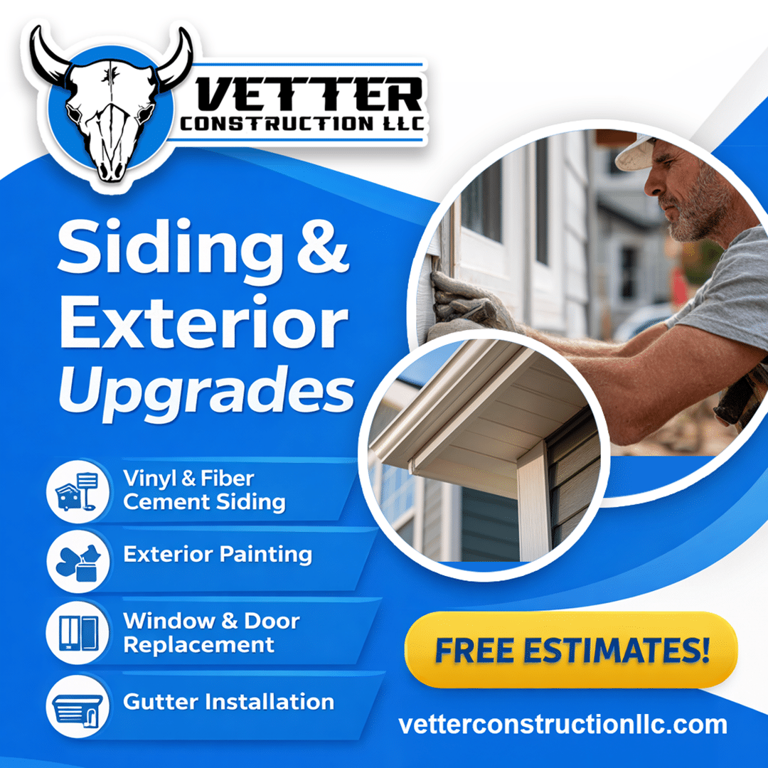Vetter Construction Siding Ad
